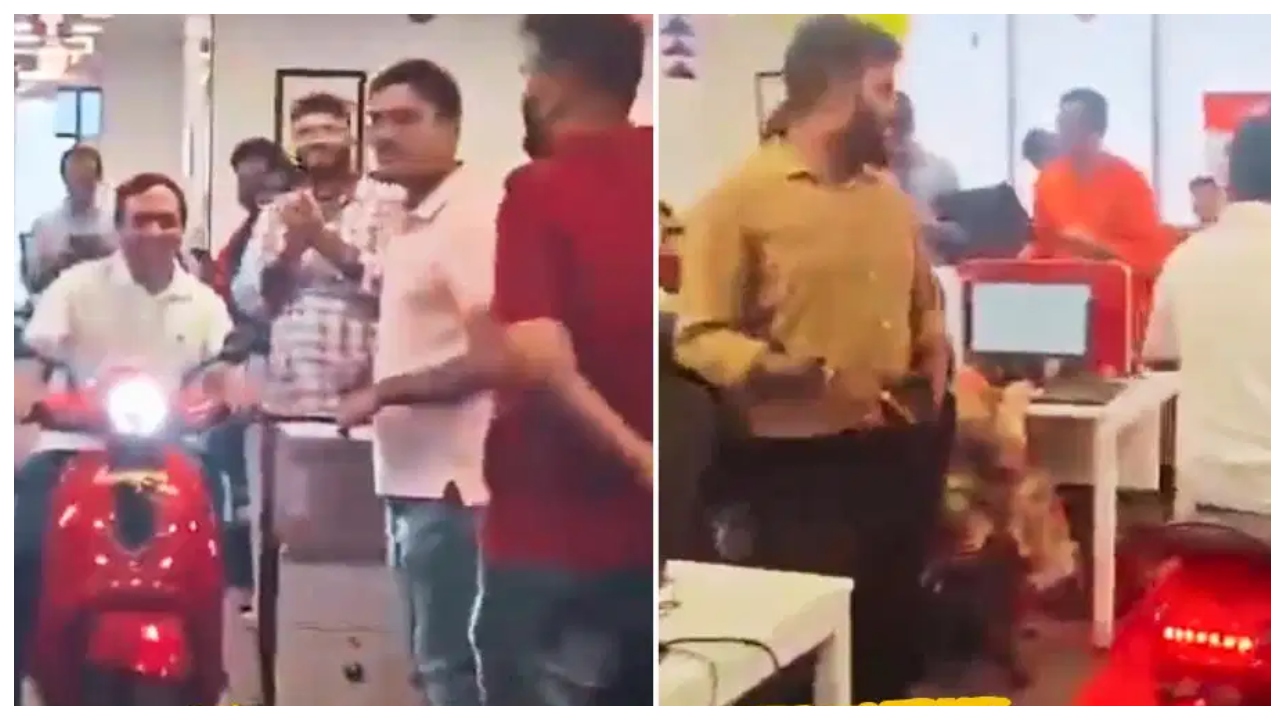 “கார்ப்பரேட் ஹிஸ்டரியிலேயே இதான் ஃபர்ஸ்ட் டைம்!”.. அலறியடித்து ஓடிவந்த ஊழியர்கள்… அங்கே CEO செய்த அதிர்ச்சி செயல்!.. வைரலாகும் வீடியோ..!!!