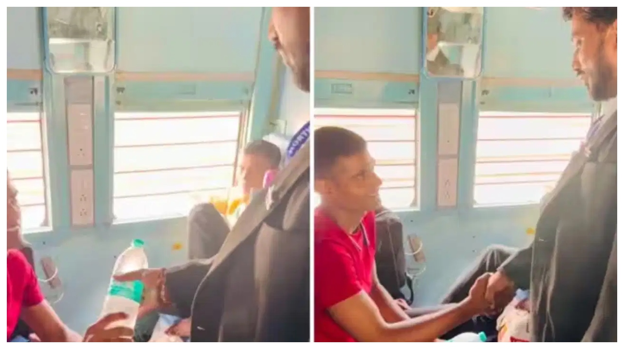 “நீங்க நாட்ட காக்குறீங்க… உங்கள நாங்க பாத்துக்குறோம்!” – இந்திய ரயில்வேயில் அரங்கேறிய மெய்சிலிர்க்க வைக்கும் சம்பவம்!.. வைரலாகும் வீடியோ..!!!