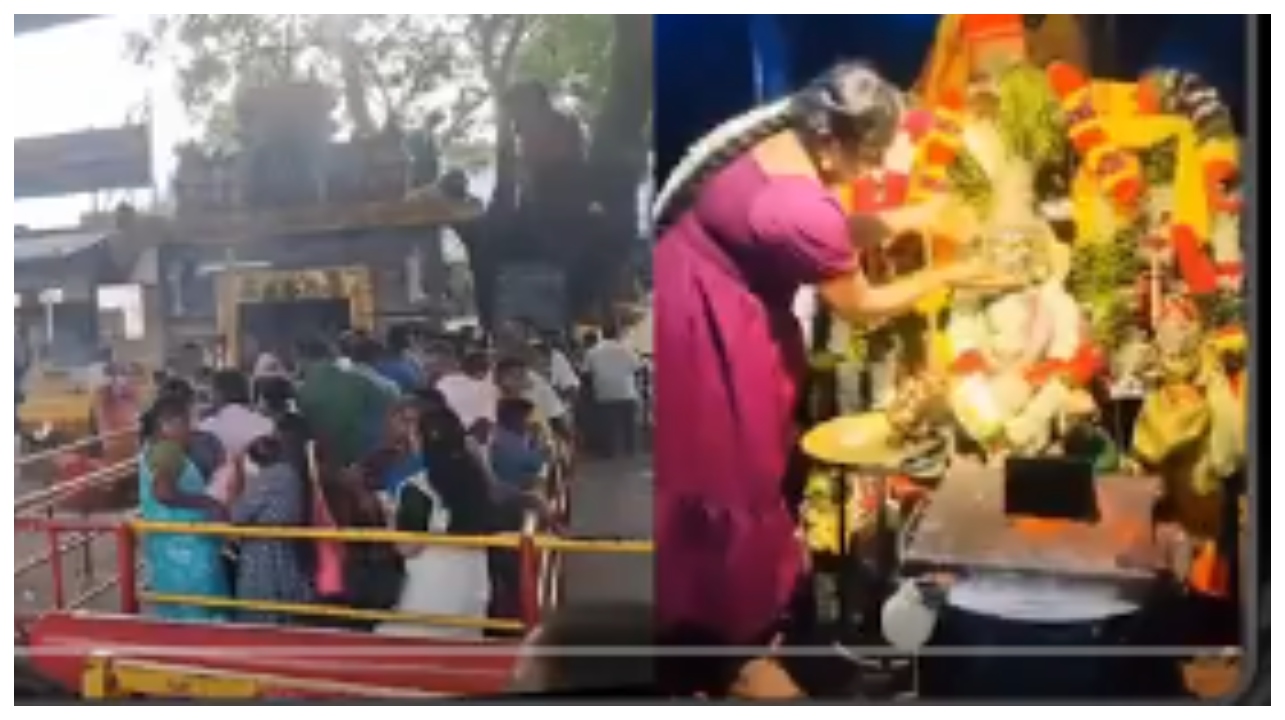 “சாமி கும்பிட வர்ற இடத்துல இது தேவையா?” இளம்பெண்ணின் ரீல்ஸ் வீடியோவால் அதிருப்தி… இணையத்தில் அதிரடி ட்ரெண்டிங்…!