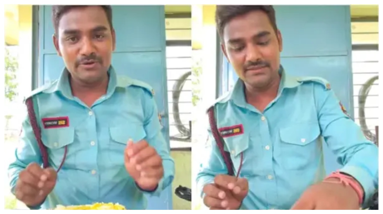 “வயிறு மட்டும் இல்ல.. மனசும் நிறைஞ்சிடுச்சு!”.. 10 ரூபாய் மதிய உணவைப் பார்த்து ஆச்சரியப்பட்ட செக்யூரிட்டி.. குவியும் பாராட்டுக்கள்…!!!
