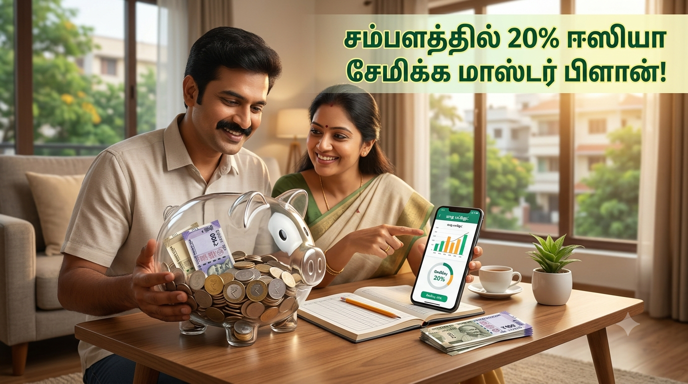 “50:30:20 நிதிச் சூத்திரம்….!” மாத இறுதியில் பண நெருக்கடியா…? சேமிப்பை இரட்டிப்பாக்கும் நிதி நிபுணர்கள் சொல்லும் அசாத்திய ரகசியம்….!!!