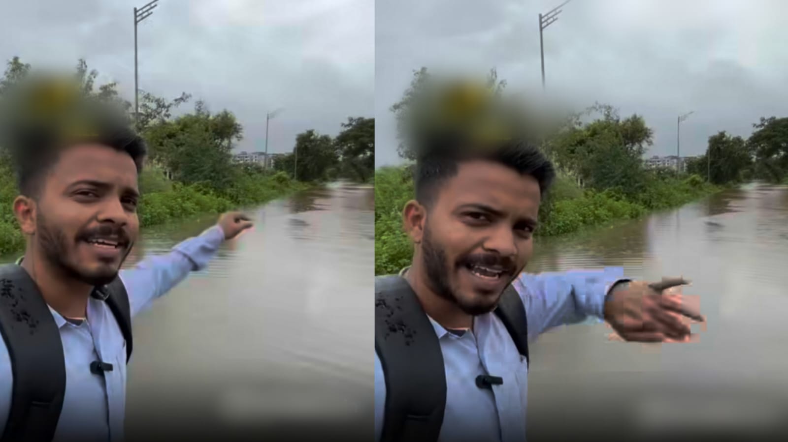 ​”ரோடெல்லாம் தண்ணி ஓடுது…. நீச்சல் அடிச்சா ஆபீஸ்க்கு வர்றது?” – மேனேஜரை வெளுத்து வாங்கிய ஊழியர்…. வைரல் வீடியோ….!!