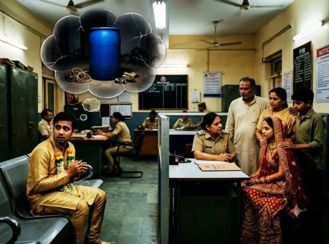 “சுபநிகழ்ச்சிக்கு வந்த அதிர்ச்சி!” திருமணமான ஒரே நாளில் மேற்கூரை வழியாகத் தாவிய காதலனுடன் ஓட்டம் பிடித்த மணமகள்.. அதிர்ச்சியில் உறைந்த மணமகன்‌..!!”