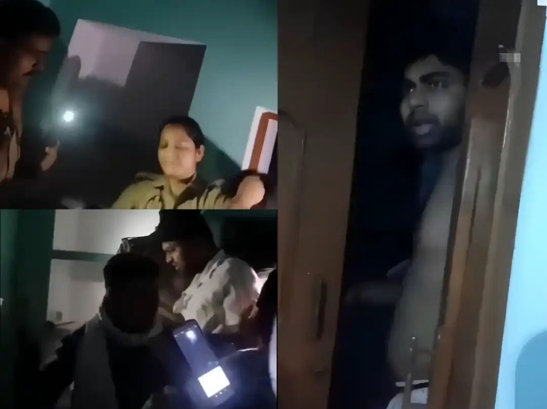 “அதிகாரிகளை மீறிய உறவு!” இடமாற்றம் செய்தும் அடங்காத காதல்.. மனைவியின் அதிரடி என்ட்ரி.. கையும் களவுமாக சிக்கிய காவலர் ஜோடி.. வீதியில் நடந்த அடிதடி..!!”