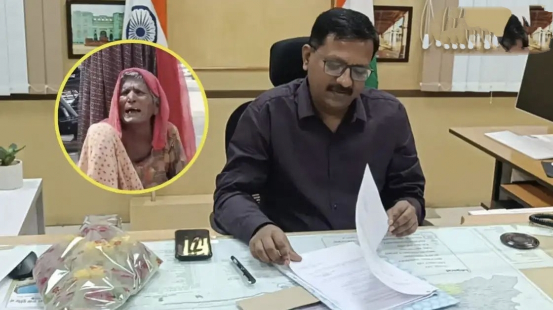 “இவரோட புரோட்டோகால் என்ன ஆகுறது…?” ஏசி ரூமை விட்டுட்டு  வர்றாரே…. 80 வயது பாட்டிக்காக வெளியே ஓடி வந்த கலெக்டர்…. கண்ணீரைத் துடைத்த ஒரே ஒரு உத்தரவு….!!!