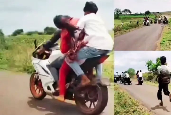 30 ஆண்கள்.. ஒரே ஒரு இளம் பெண்.. பட்டப்பகலில் வயலுக்குள் புகுந்து துணிச்சலாக தூக்கிய வாலிபர்கள்… பைக்கில் வைத்து கட்டாயப்படுத்தி… பகீர் வீடியோ…!