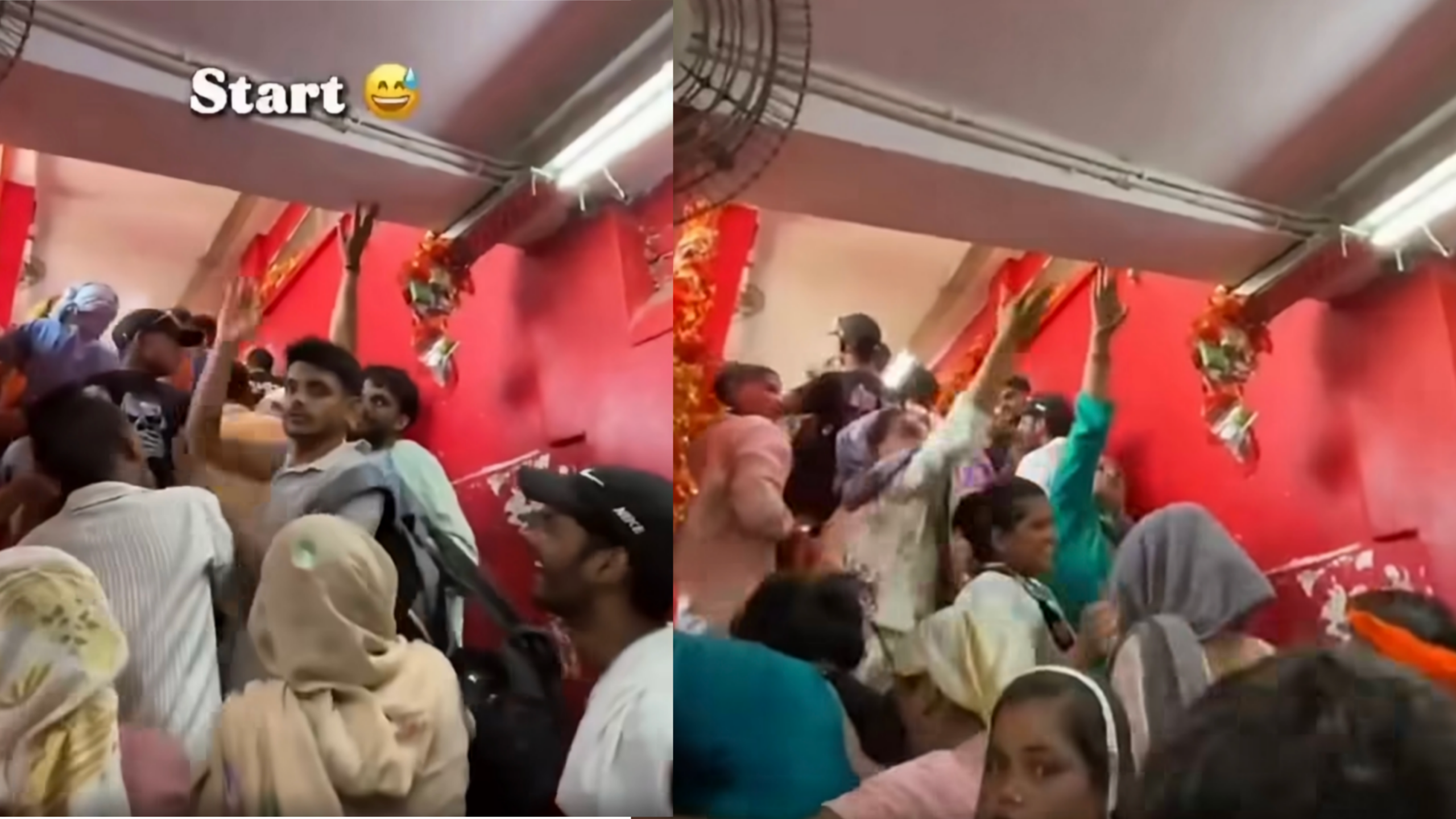 இதுதான் குருட்டு நம்பிக்கையா….? ​”ஒரு படிக்கட்டு கூரை எப்படிடா சாமியாச்சு?” இளைஞர்களின் செட்டை வீடியோ….!!