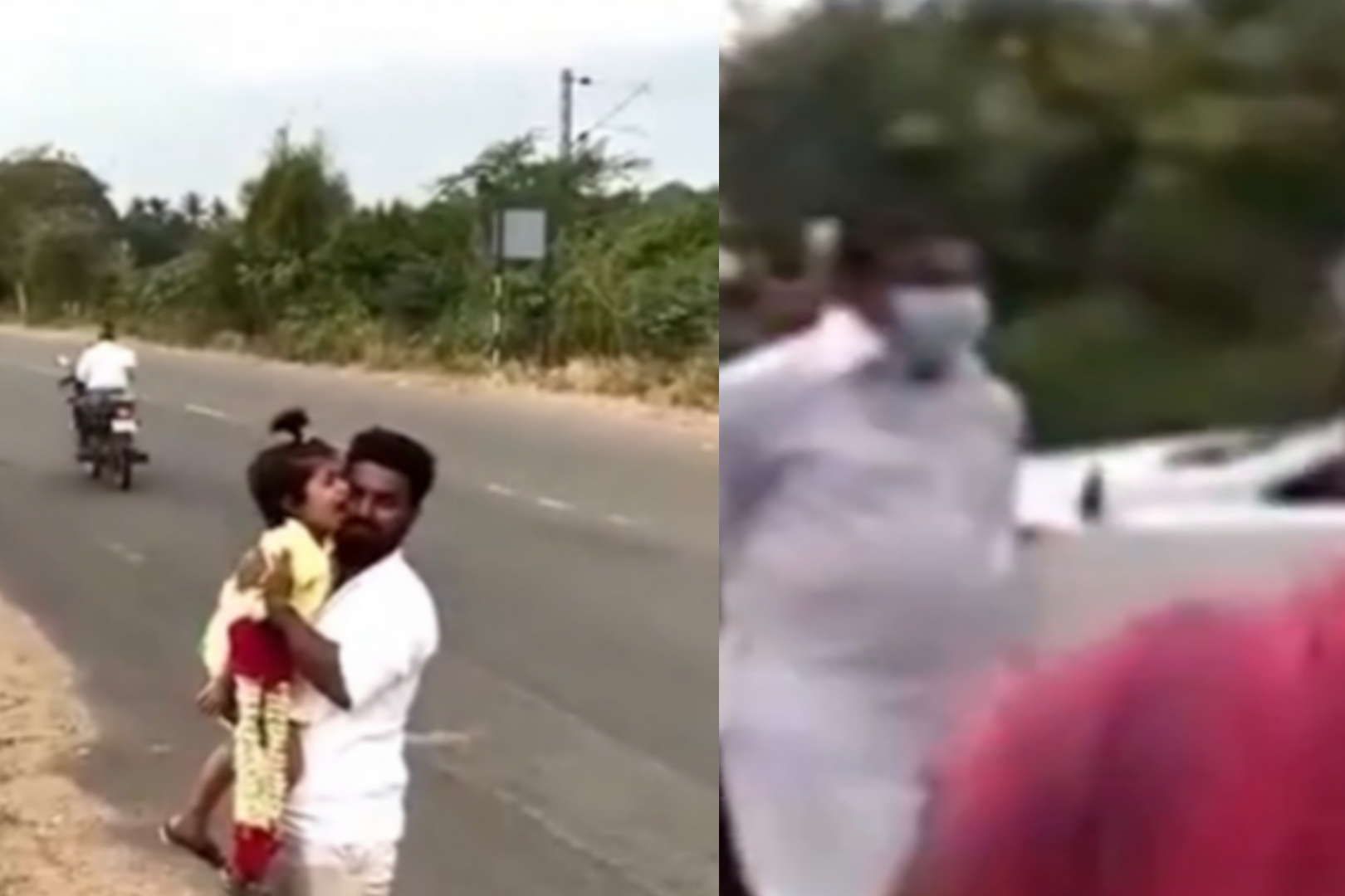 “விஜய் மாமா டாட்டா கூட காட்டலப்பா” கையில் மாலையோடு கதறி அழுத சிறுமி…. எடப்பாடி எப்படி தெரியுமா….? வீடியோ கம்பரிசன் போட்ட அதிமுகவினர்….!!
