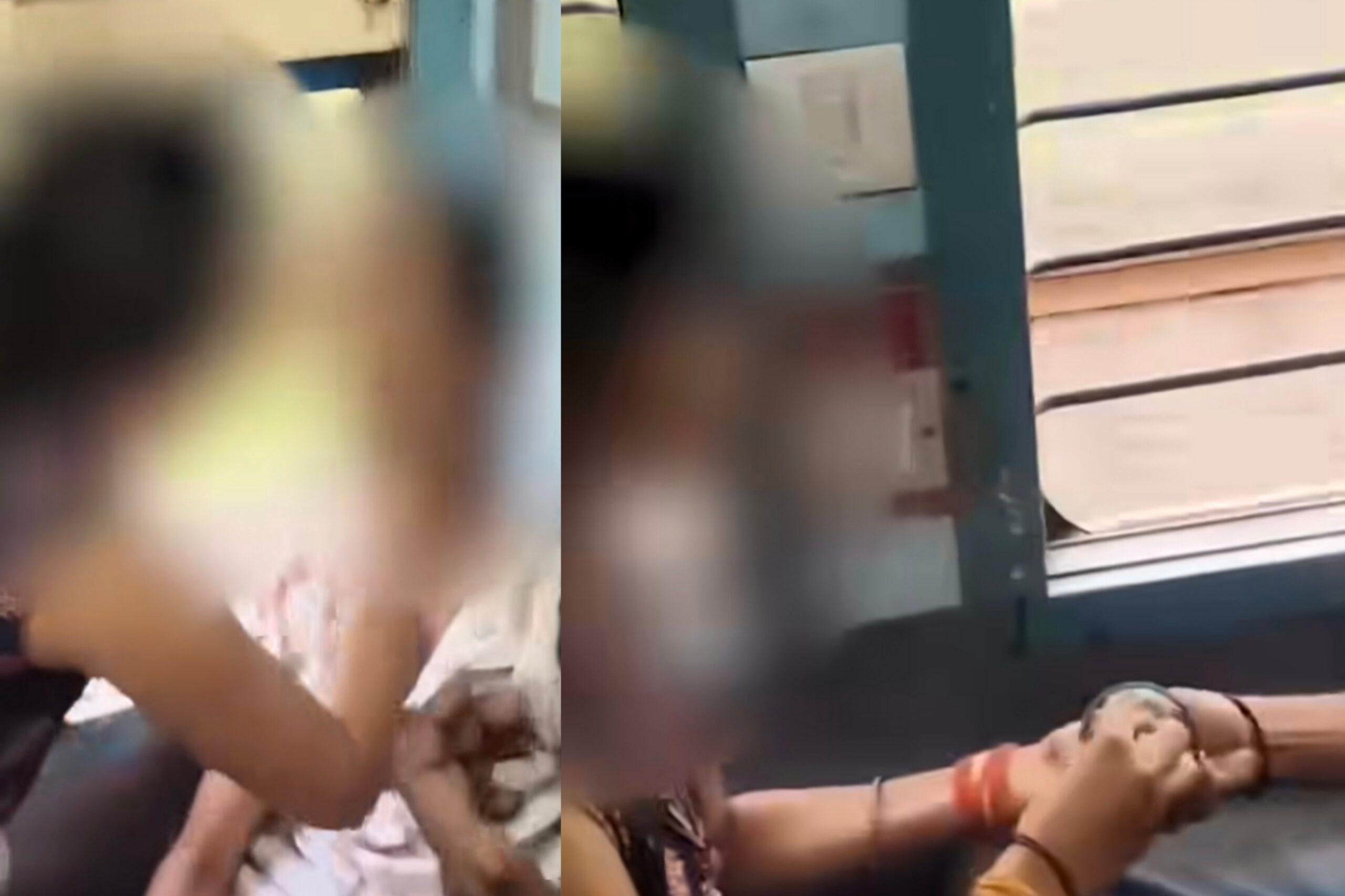 “என்கிட்டயே உன் வேலைய காட்டுறியா” ரயிலில் அத்துமீறிய இளைஞர்…. மேக்கப், வளையல் போட்டு…. பெண் கொடுத்த வினோத தண்டனை….!!