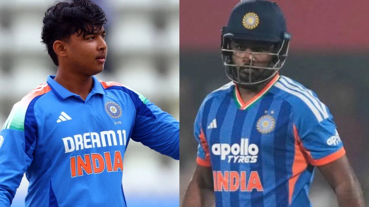 “சாம்சன் vs வைபவ்….!” இந்திய அணியில் இடம் பிடிக்கப் போவது யார்…?  இளம் புயலின் வருகை ஏற்படுத்திய அதிர்வுகள்…. இந்திய டி20 அணியில் நடக்கப்போகும் அதிரடி மாற்றம்….!!