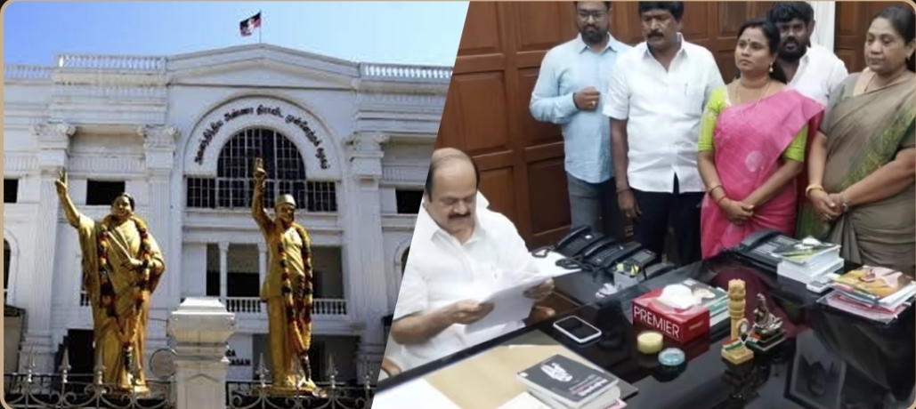 “இடைத்தேர்தல் நடத்தாதீங்க” ​எம்.எல்.ஏ-க்களை தூக்கிய தவெக….?  – தேர்தல் ஆணைய கதவை தட்டிய அதிமுக!