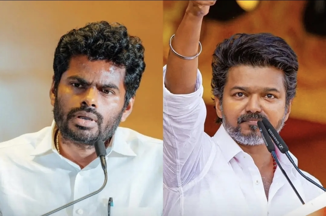 “2026-ல விஜய் வந்த மாதிரி…. 2031-ல நாங்க வருவோம்” தவெக அரசை குறிவைக்கிறாரா….? அண்ணாமலை கொளுத்திப்போட்ட வெடி….!!