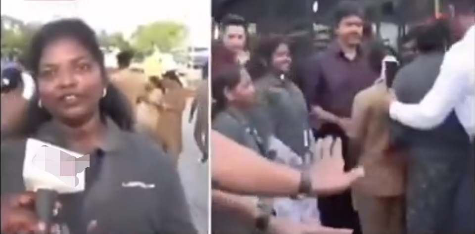 விஜய் கை கொடுக்கலனு கதறிய திமுக…. “அவர் வந்ததே போதும்”னு சொன்ன அதே பெண்…. மொத்தமா அசிங்கப்பட்ட எதிர்க்கட்சி….!!