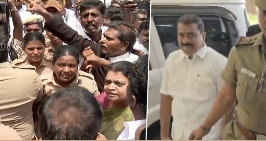 “எங்களை எப்படித் தடுக்கலாம்?” தூத்துக்குடி போலீசை வறுத்தெடுத்த திமுக புள்ளி கீதா ஜீவன்…. முழு விவரம் உள்ளே….!!