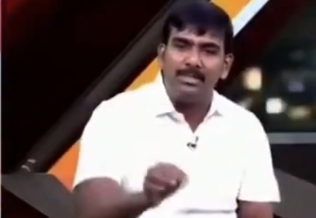 “டேஷ்…. டேஷ்னு முதலமைச்சரை….” தமிழன் பிரசன்னாவின் அந்த தகாத வார்த்தை…. கொந்தளிக்கும் நெட்டிசன்கள்….!!