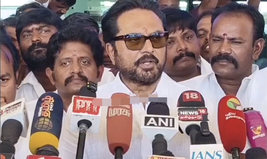 “மாணவர்களுக்கு நீட் தேர்வு ரொம்பவே அவசியம்” நடிகர் சரத்குமார் திட்டவட்டம்…. கொந்தளிக்கும் பொதுமக்கள்….!!