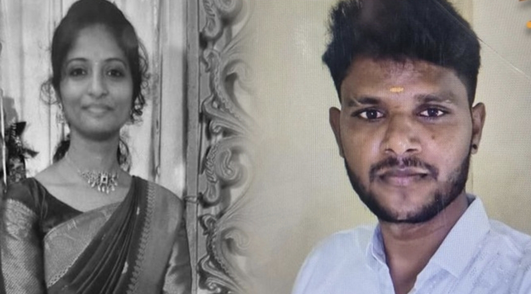 “காதலிச்சு கல்யாணம் பண்ணி 6 மாசத்துல கொலையா?” கர்ப்பிணி மனைவிக்கு கொடூரம்…. தப்பியோடிய கணவனுக்குப் வலைவீசிய காவல்துறை….!!