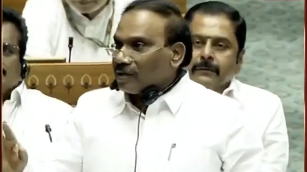 “பாராளுமன்றத்துல கூட ‘ஜனநாயகன்’ ஞாபகமா?” ஆ.ராசா-வுக்கு உளறிய வாய்…. வைரல் வீடியோவை வச்சு செய்யும் நெட்டிசன்கள்….!!