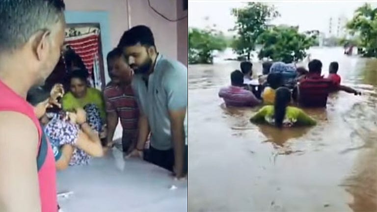 “இடுப்பளவுக்கு சூழ்ந்த வெள்ள நீர்”… வீட்டின் கதவையை ஸ்ட்ரக்சராக மாற்றிய ஊர் மக்கள்… பிரசவ வலியில் துடிதுடித்த கர்ப்பிணிக்காக ஒட்டுமொத்தமாக களமிறங்கிய சம்பவம்… காப்பாற்றப்பட்ட இரு உயிர்கள்..!