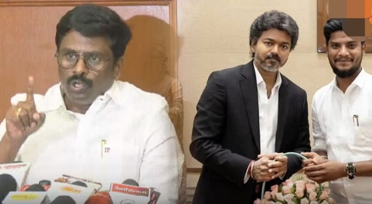எல்லாரும் பழனிக்கு வந்து மொட்டை போடுவாங்க..! ஆனா தவெக அரசு பழனிக்கே மொட்டை போட்டுட்டாங்க… ரூ.100 கோடி பினாமி பரிவர்த்தனை… திமுக பரபரப்பு குற்றசாட்டு…!