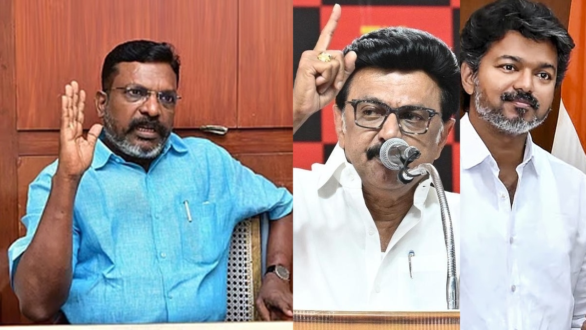 விசிக எங்க கூட இல்லைன்னு சொன்னது ஸ்டாலின் தான்..! “நான் திமுகவுக்கு துரோகம் பண்ணல”.. ஆனா இனி தைரியமா தவெக கூட்டணிக்கு போவோம்… திருமா அதிரடி அறிவிப்பு..!!