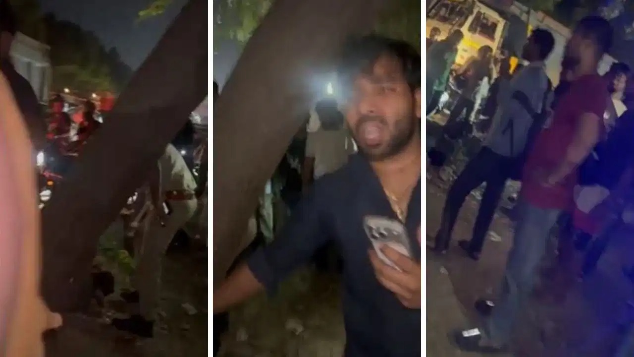 பெற்றோருக்கு ஒரே ஒரு மகன்…! ஆசை ஆசையா கல்யாணம் பண்ண நினைச்சாங்க…  டியூட்டி முடிஞ்சு பைக்கில் போன நர்சிங் வாலிபர்… 10 மீ தூரம் இழுத்துச் சென்று கொடூர மரணம்… நள்ளிரவில் நடந்த பயங்கரம்…!!!