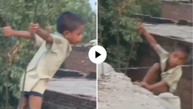 “பெற்றோர்களே நீங்கதானா?”… மாடியிலிருந்து விழுந்த சிறுவன்… அலட்சியமாக வீடியோ எடுத்த தாய்… பதறவைக்கும் வைரல் வீடியோ..!!!!
