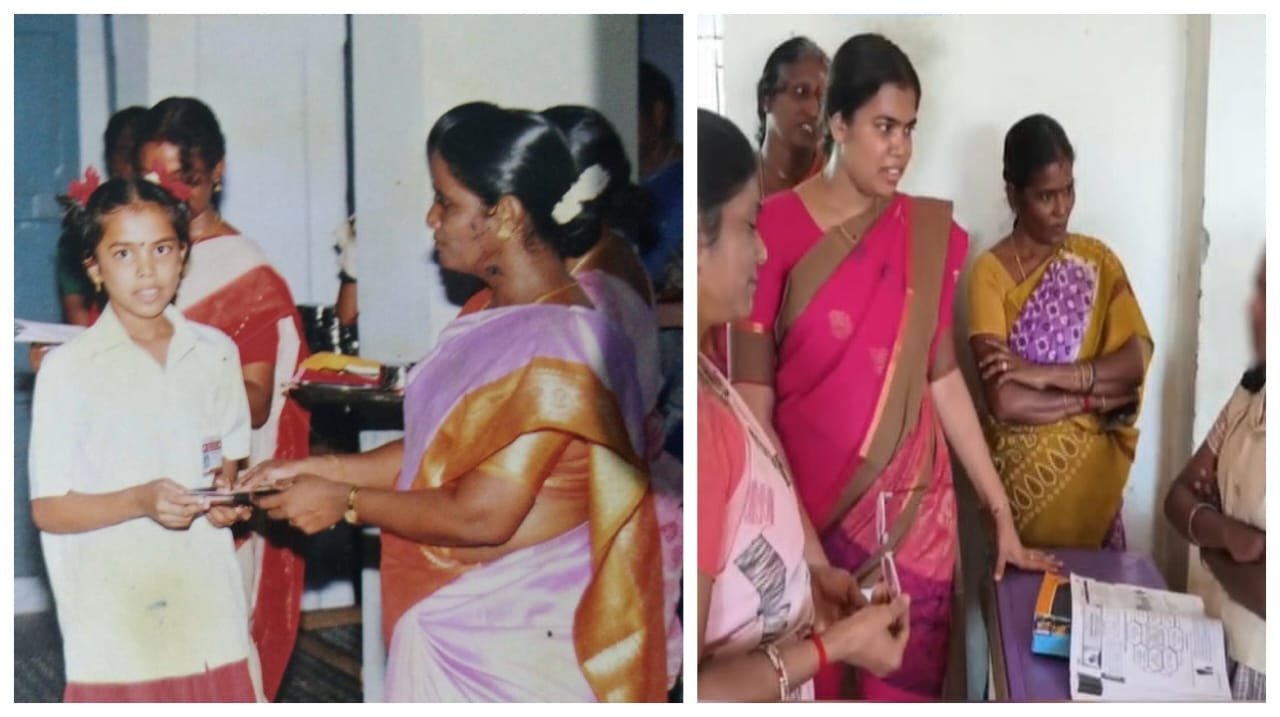 என் ஆங்கிலத்தை கேலி செய்யும் அரசியல்வாதிகளே..? “உங்க சொந்த குழந்தைகள் அரசு பள்ளியில் படிக்கிறாங்களா”..? நானே தமிழ் வழியில் தான் படிச்சேன்… அமைச்சர் கீர்த்தனா அதிரடி.!