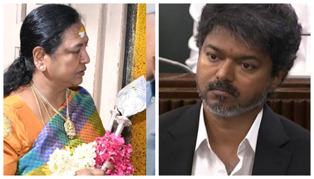 “விஜய் சொன்னதை நேர்ல செஞ்சா தான் ரியல் ஹீரோ….!” திருத்தணி முருகன் கோவிலில் தங்கத் தேர் இழுத்த பின் பிரேமலதா கொடுத்த அதிரடி பேட்டி….!!