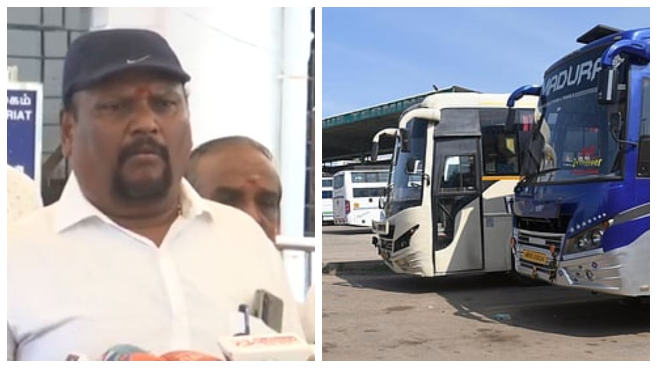 ரூ.5 லட்சம் கொடுத்து வாங்கணும்.. கடந்த ஆட்சியில்… ஆனா இப்ப 40 பேருந்துகளுக்கு ஒரு ரூபா கூட கொடுக்கல… தவெகவை நேர்மையான அரசு என புகழ்ந்த ஆம்னி பேருந்து உரிமையாளர்கள்..!!