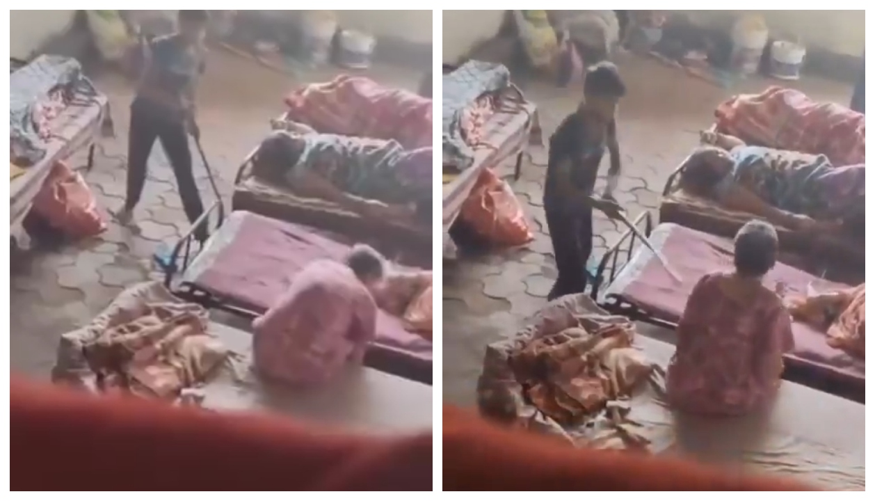 “மூதாட்டியைத் தடியால் தாக்கிய சிறுவன்!” அனுமதியின்றி இயங்கிய காப்பகம்.. பின்னணியில் அதிர்ச்சித் தகவல்கள்.. பதறவைக்கும் வைரல் வீடியோ..!!”