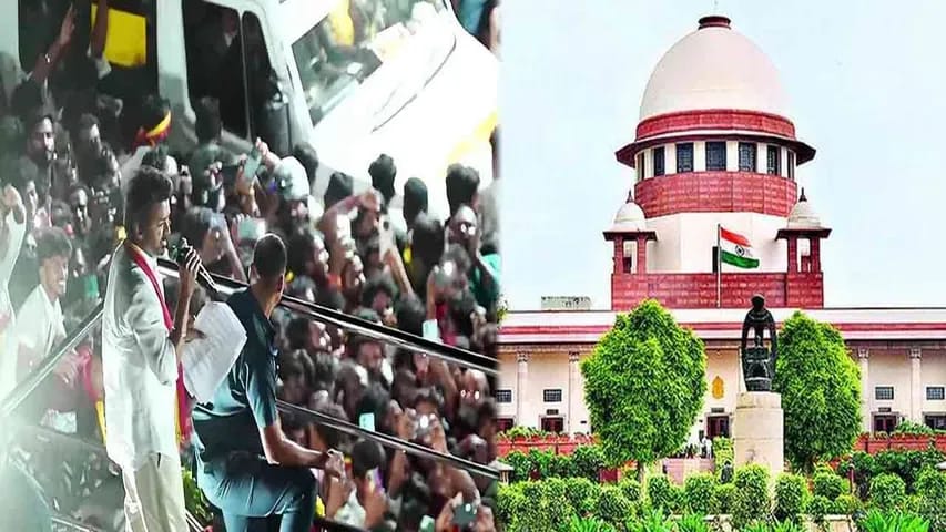 Breaking: கரூர் விவகாரம்..! “முதலமைச்சருக்கு தடை விதிக்க முடியாது”… அதிரடி காட்டிய சுப்ரீம் கோர்ட்… அமைச்சர் ஆதவ் அர்ஜுனா, CM விஜய்க்கு எதிரான மனுவை வாபஸ் பெற்றது திமுக..!!