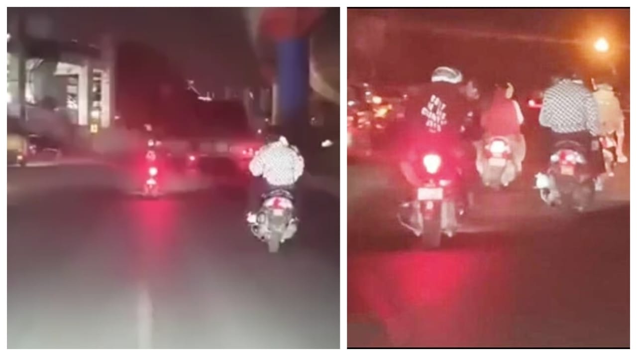 அது சைரன் சத்தம், பாட்டு இல்ல… இது வாடா வீரம்..? உயிரைக் காக்க வேகமாக சென்ற ஆம்புலன்ஸ்.. உசுரோடு விளையாடி பைக் வீலிங் செய்த இளைஞர்கள்… பகீர் வீடியோ…!!