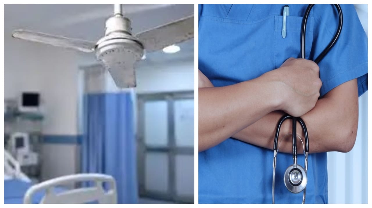 நள்ளிரவு நேரம்..! ஐசியூவில் தீவிர சிகிச்சை பிரிவில் 42 வயது நோயாளி… சட்டுனு கீழே விழுந்த சீலிங் ஃபேன்.. அரசு மருத்துவமனையில் இப்படியா..? பறிபோன உயிர்..!!!
