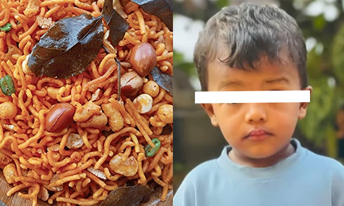 விளையாடிட்டே மிக்சர் சாப்பிட்ட குழந்தை…. தொண்டைக்குள் லாக் ஆன நிலக்கடலை…. மூச்சுவிட முடியாமல் துடித்த 3 வயது பிஞ்சு உயிர்….!!