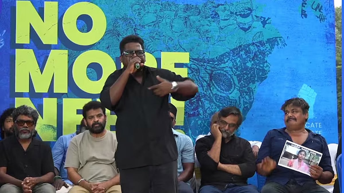“தேவையா இந்த போராட்டம்னு கேட்டாங்க!” அமைச்சர் ஆதவ் அர்ஜுனா தன்னிடம் கூறியதாக பாடகர் அறிவு ஆவேசப் பேச்சு..!!”