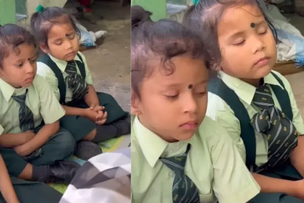 “மதிய உணவுக்குப் பிறகு எல்லாருக்கும் நடக்குறதுதான்!”… வகுப்பறையில் நடந்த சிறுமியின் கியூட் ரியாக்‌ஷன்.. வைரலாகும் ரசனையான வீடியோ..!!!