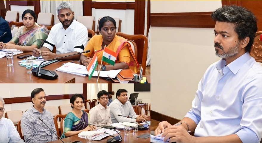 “பால்வளத்துறையில் புதிய மாற்றம்?”… கால்நடைத்துறை குறித்து முதலமைச்சர் விஜய் நடத்திய ஆய்வுக்கூட்டம்… செயலகத்தில் அதிரடி..!!