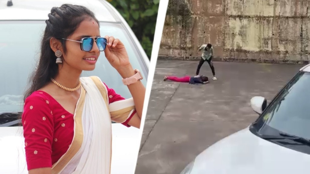 நீ என்னை லவ் பண்ணுவியா மாட்டியா..? “பட்டப்பகலில் பஸ் ஸ்டாண்டில் வைத்து 23 வயது பெண்ணை விரட்டி விரட்டி”.. எல்லாரும் பார்க்கும்போதே… நெஞ்சை பதற வைக்கும் காணொளி..!