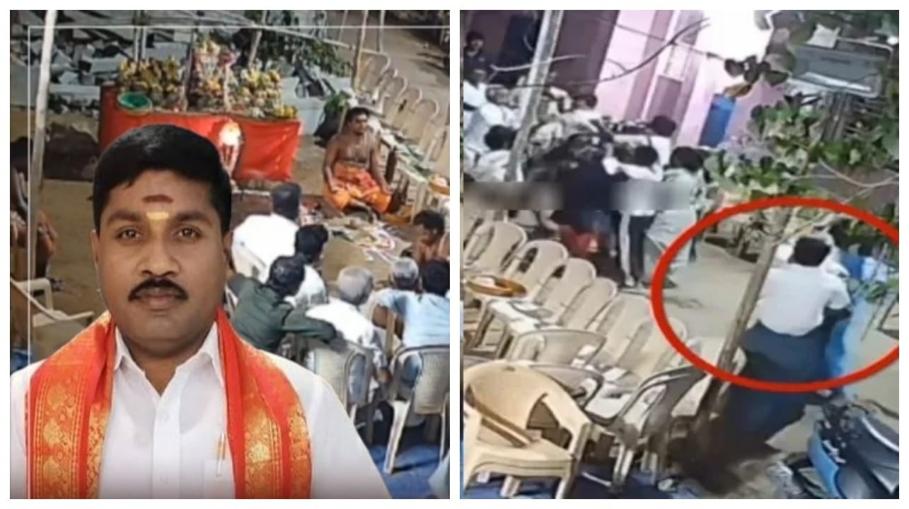 நள்ளிரவு நேரம்… வீட்டின் முன்பு மாந்திரீக பூஜை… பதறிப்போன ஜி.பி முத்து.. குடும்பத்துடன் தட்டிக் கேட்டபோது வெடித்த மோதல்… போலீஸ் முன்பே தாக்குதல்… பரபரப்பு வீடியோ…!!
