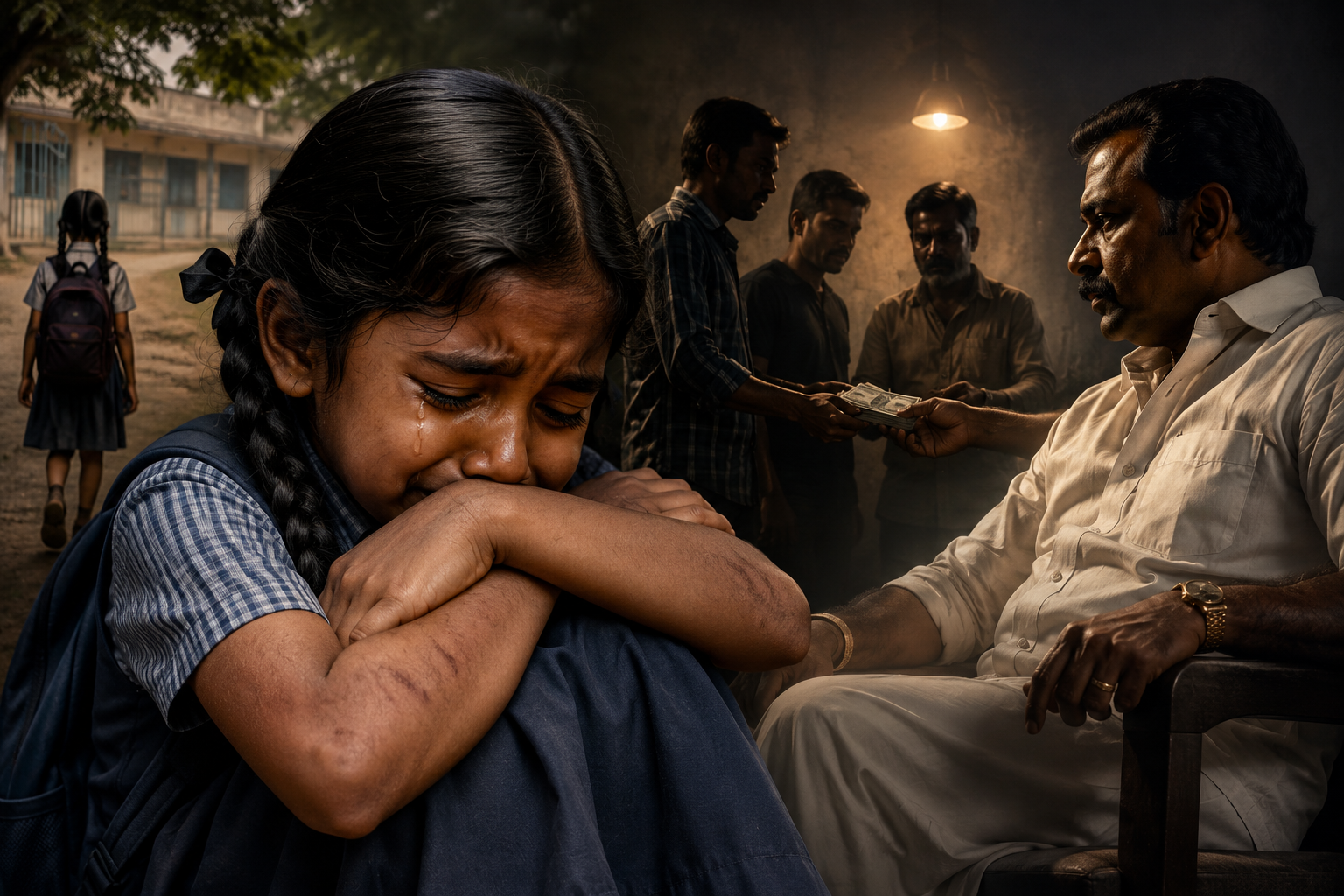 ​“எனக்கு 10 வயசு…. அவனுக்கு 40 வயசு… என் அண்ணன்களே என்னை வித்துட்டாங்க” பள்ளிக்கூடம் போன சிறுமிக்கு நேர்ந்த கொடூரம்….​!!