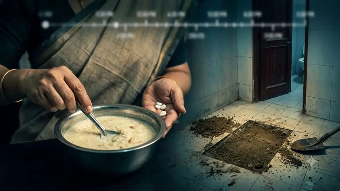 “பணம் தர்லனா அடிப்பியா…? இனிமே நீ உயிரோடவே இருக்கக் கூடாது…!” குடிக்கப் பணம் கேட்டு டார்ச்சர் செய்த கணவன்…. ஒரு பாயாசத்தை போட்டா மனைவி….!!!