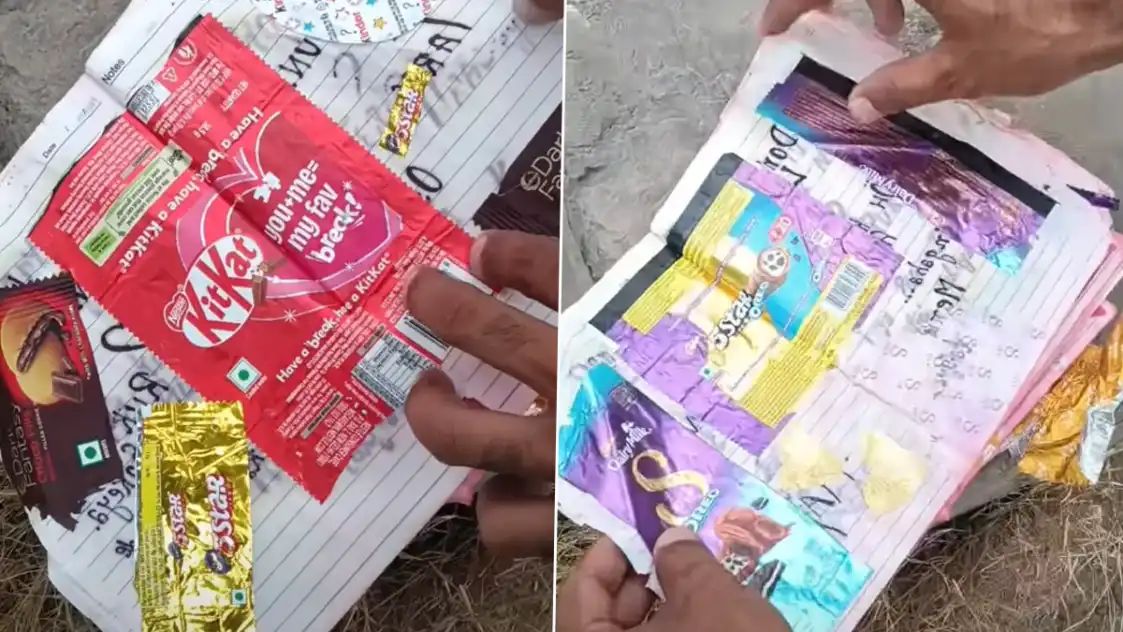 “மீண்டும் சேருமா அந்த அழகான நினைவுகள்?” ஓவியங்கள், பாடல்கள், சாக்லேட்டுகள்.. சாலையோரத்தில் மழையில் நனைந்த கிடைத்த டைரி.. உரிமையாளரைத் தேடும் இளைஞர்..!!”