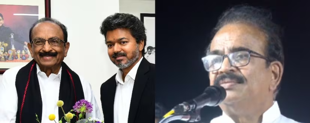 “அரசியல் மாற்றம் பேசிய வைகோ, இப்போது தலைவர் விஜய் காலடியில்!”.. தவெக பொதுச்செயலாளர் அதிரடிப் பேச்சு… நாஞ்சில் சம்பத் பேச்சால் பரபரப்பு.!!!