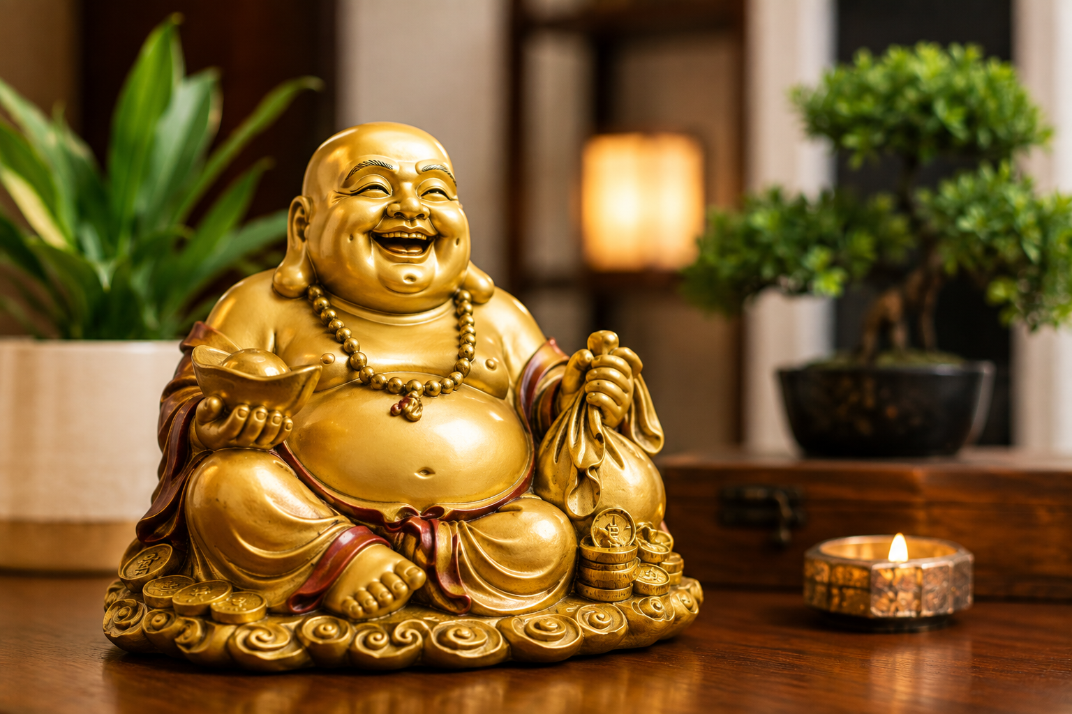 வீட்டில் இருக்கும் “சிரிக்கும் புத்தர்” உண்மையில் யார் தெரியுமா…? அவர் புத்தரே கிடையாது…! சிலைகளுக்குப் பின்னால் இருக்கும் சுவாரசிய வரலாறு இதோ…!