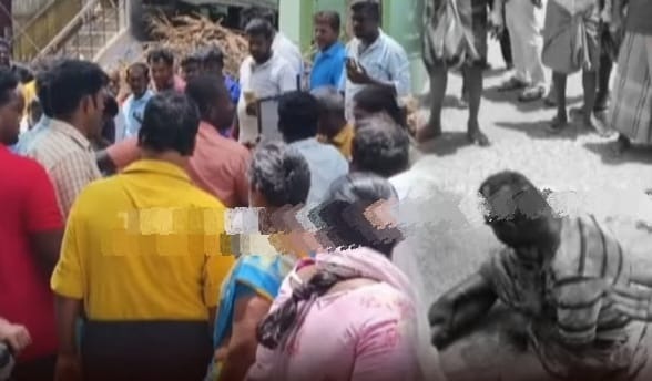 “4 வயசு புள்ளையை இப்படி பண்ணிட்டியே”..? பேத்தி கதறியதும் கொதித்தெழுந்த பாட்டி… 31 வயது தொழிலாளியை அரிவாளால் வெட்டி போலீஸ் ஸ்டேஷனுக்கு இழுத்துட்டு போன சம்பவம்… கரூரில் பரபரப்பு…!