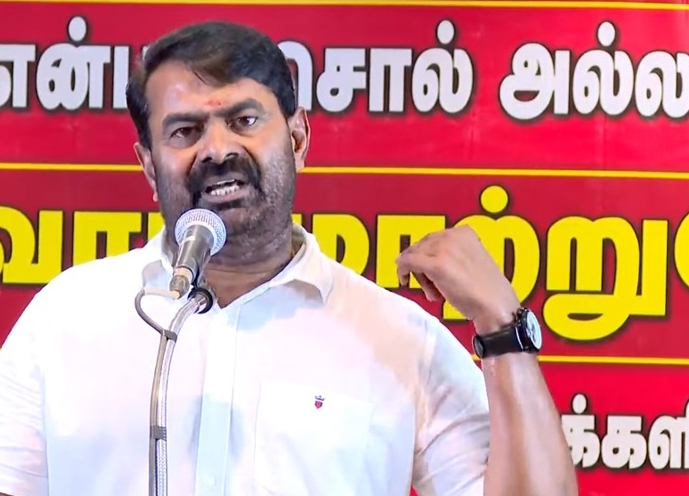 “பென்ஸ் கார் வாங்கிட்டேன்னு சொல்றாங்க.. ஒரு கப் டீ கூட அந்த காசுல வாங்குனது இல்ல!”… வதந்திகளுக்கு முற்றுப்புள்ளி வைத்த சீமான்..!!!!