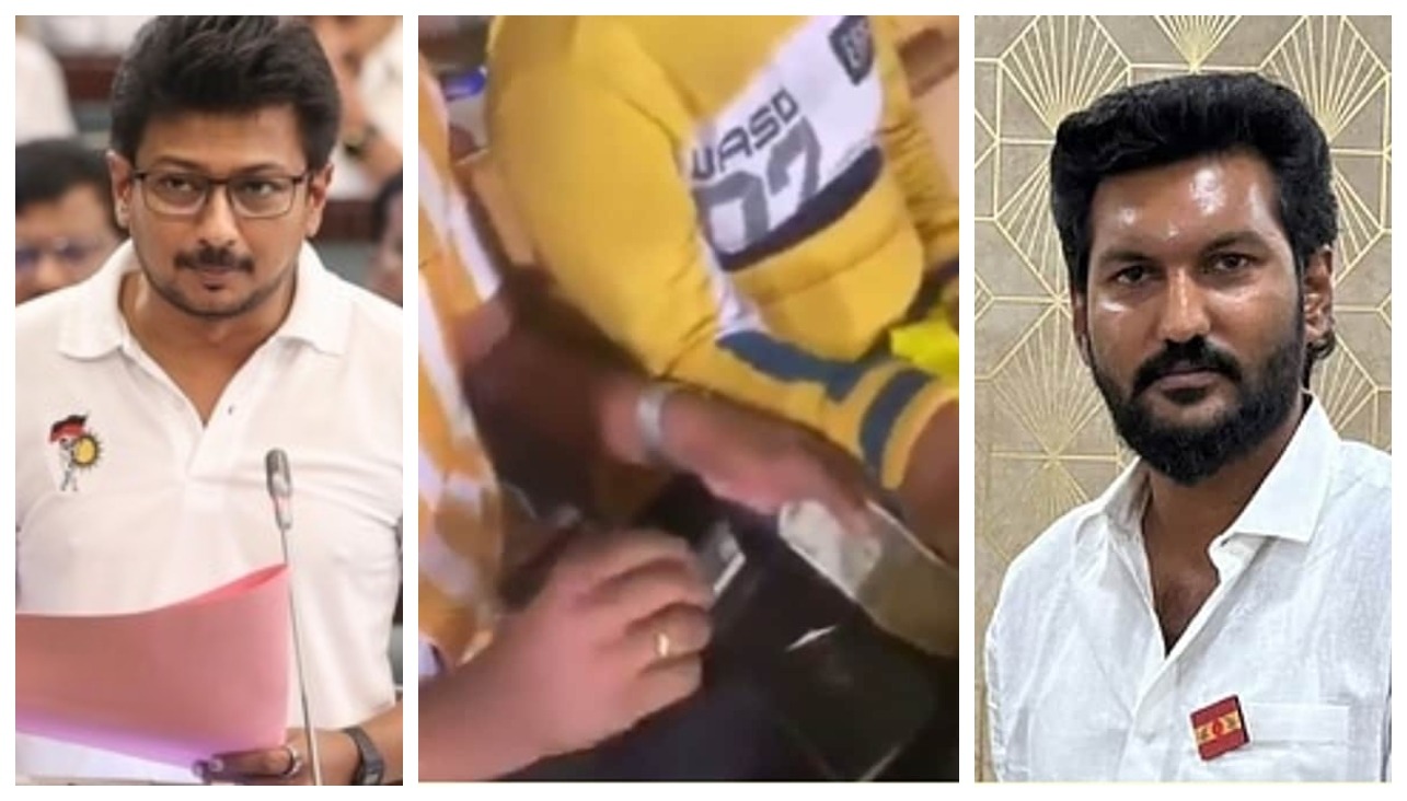 “ஐபிஎல் மேட்ச் பவுடர் சர்ச்சை”… மாத்திரையை நொறுக்கிட்டு கதைவிட்ட அமைச்சர்… உதயநிதி சொன்னதும் திமுக தான் மைதானத்திற்கு வெளியே அதை விற்றதா என சரத்குமார் ஆவேச கேள்வி…!!!