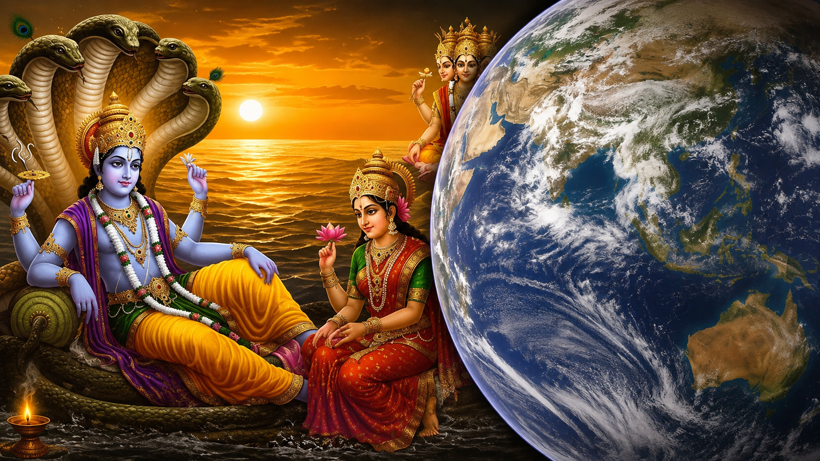 “சேஷநாகன் தலையில்தான் பூமி இருக்கிறது…!” இந்த நம்பிக்கை எப்படி உருவானது…? புராணங்களில் சொல்லப்பட்டுள்ள அந்த ஆச்சரியமான கதை என்ன..?