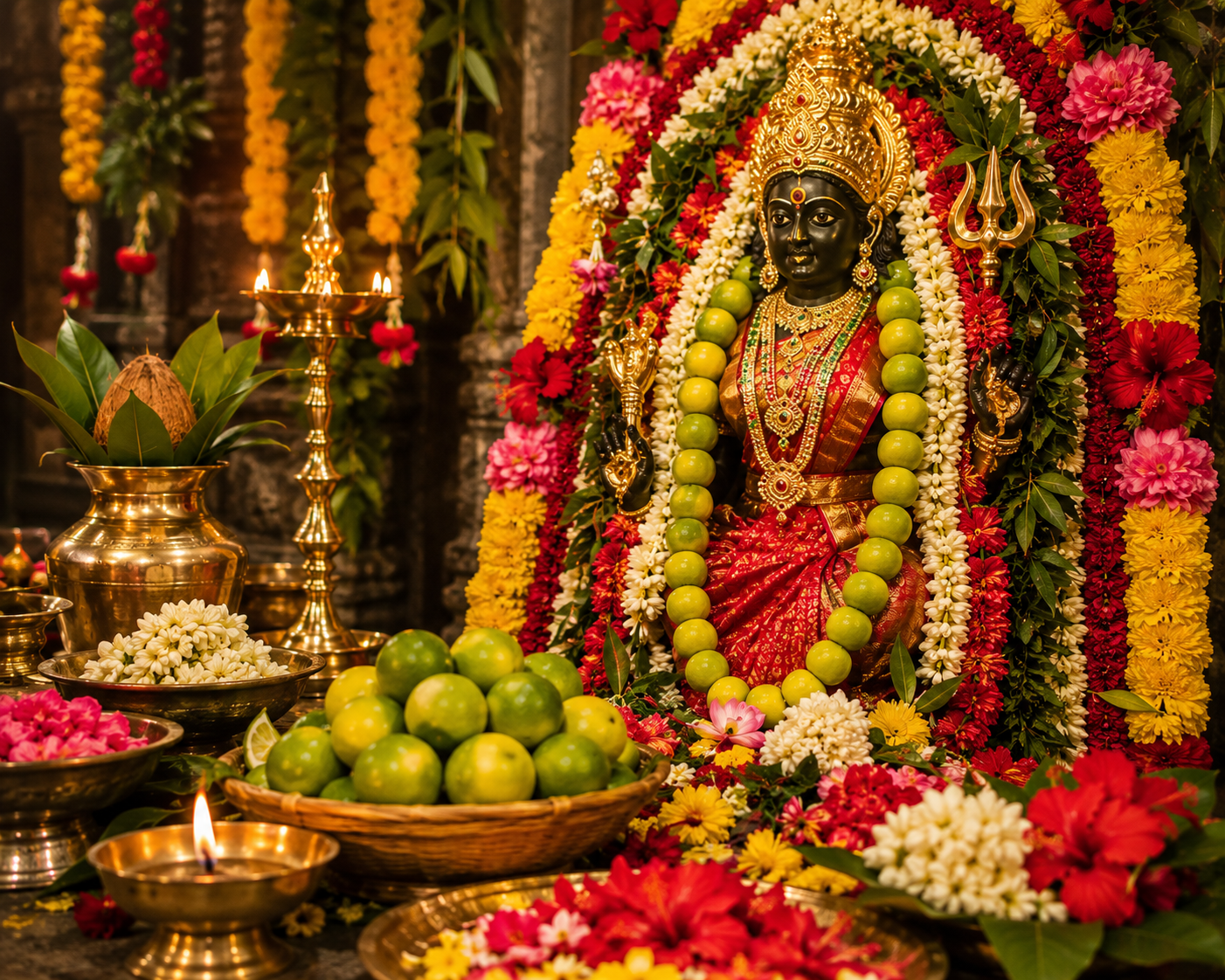 அம்மனுக்கு எந்த பூ சாத்தினால் என்ன பலன் கிடைக்கும்…? மல்லிகை முதல் செம்பருத்தி வரை ஒவ்வொரு பூவுக்கும் ஒரு சிறப்பு…! ஆடி மாதத்தில் தெரிந்துகொள்ள வேண்டிய ஆன்மிக தகவல் இதோ…!